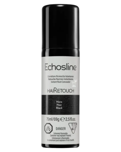 Echosline Hairetouch Black Instant Root Concealer