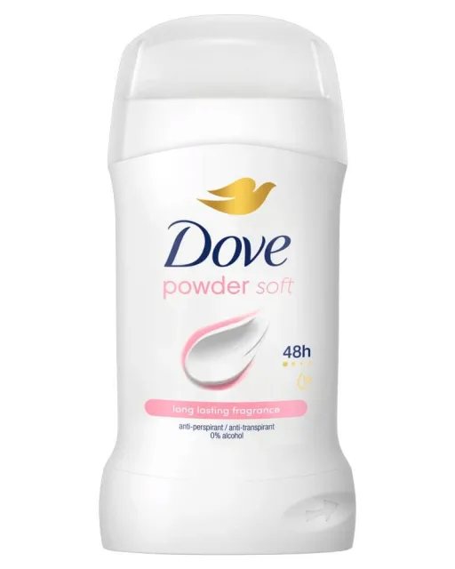 Dove Powder Soft Antiperspirant Deodorant Stick