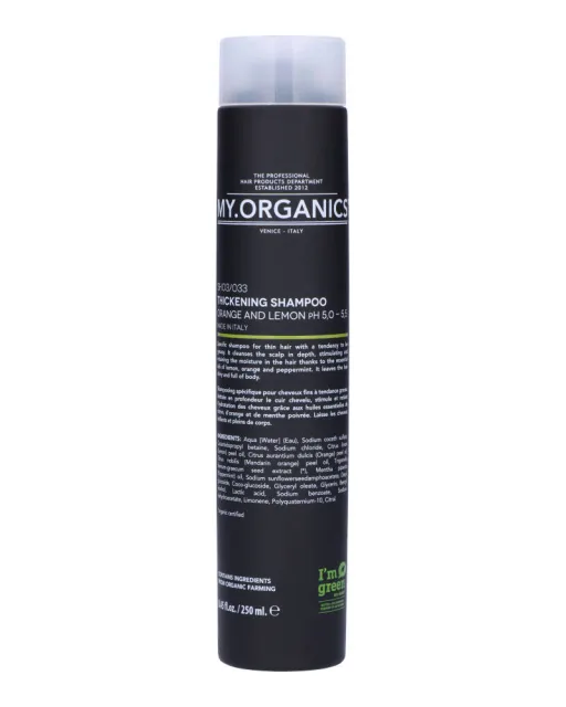 My.Organics My Thickening Shampoo Orange And Lemon