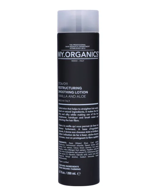 My.Organics The Organic Restructuring Smoothing Lotion Vanilla And Aloe