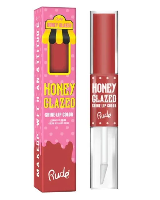 Rude Cosmetics Honey Glazed Shine Lip Color Cronuts (U)