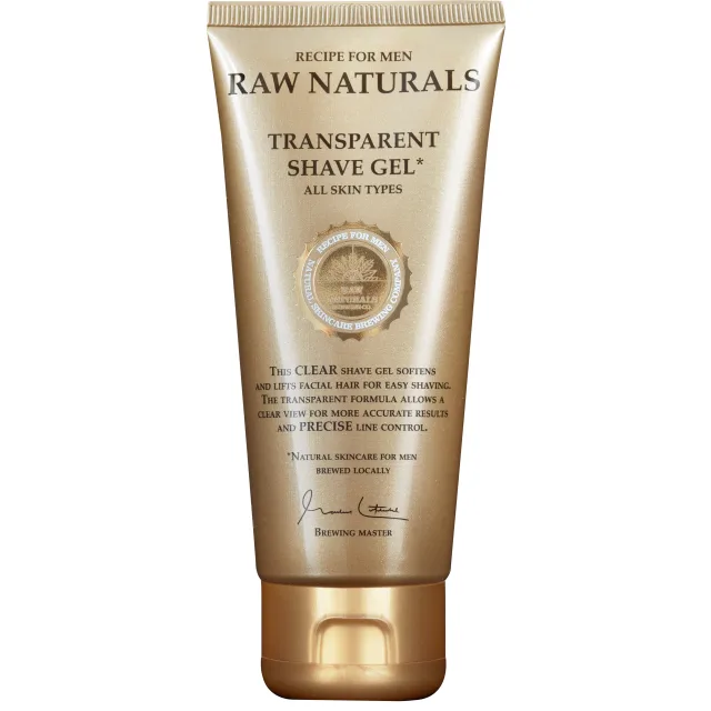 Raw Naturals Transparent Shaving Gel