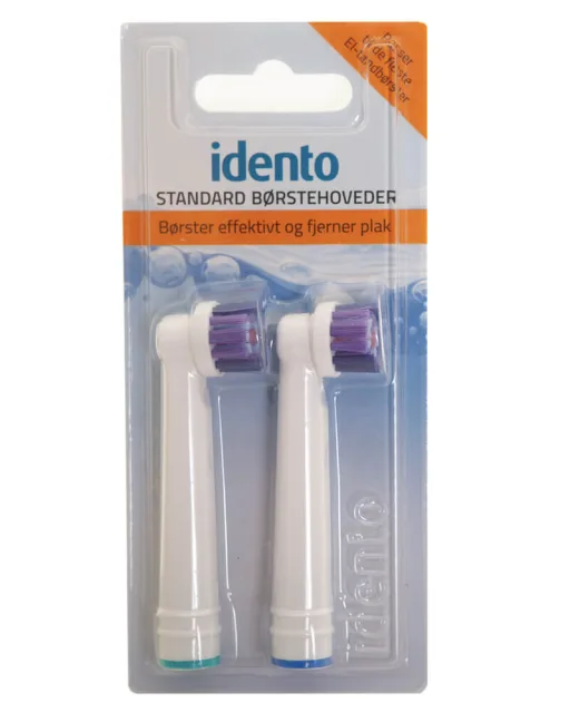 Idento Standard Tandborsthuvuden