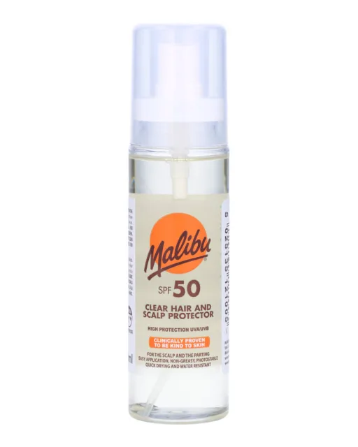 Malibu Clear Hair and Scalp Protector SPF50