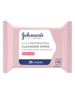 Johnsons Make-Up Be Gone 5-in-1 Refreshing Cleansing Wipes