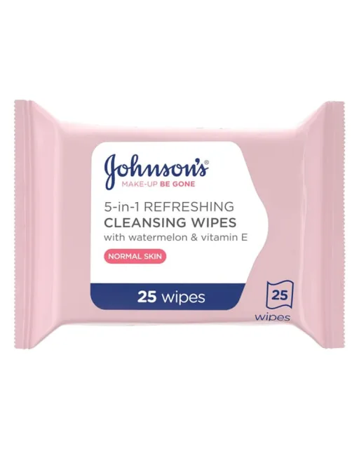 Johnsons Make-Up Be Gone 5-in-1 Refreshing Cleansing Wipes