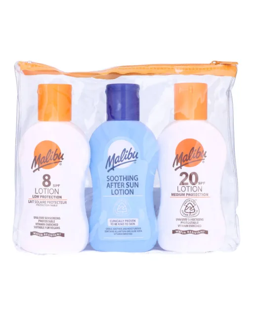 Malibu Sun Protection Travel Pack SPF 8