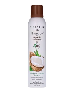 Biosilk Silk Therapy Organic Coconut Oil Whipped Volume Mousse