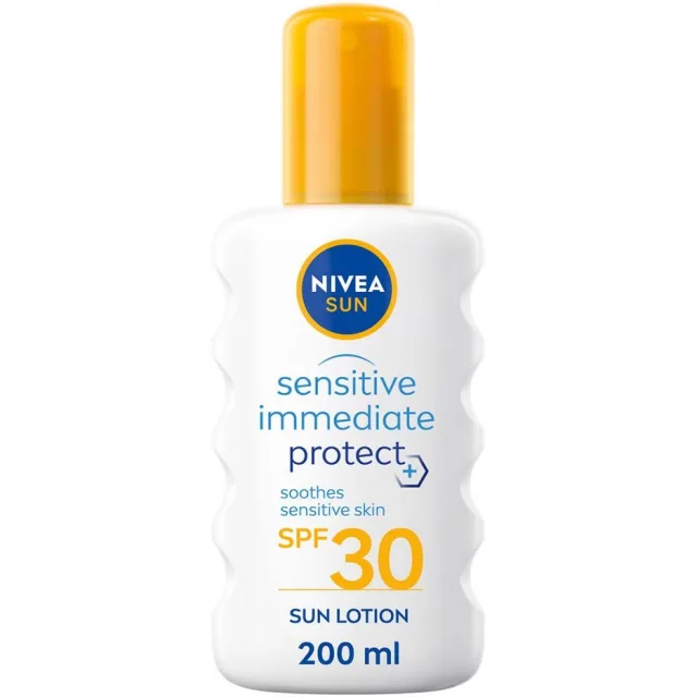 Nivea SUN Sensitive Immediate Protect Soothing Sun Lotion SPF30