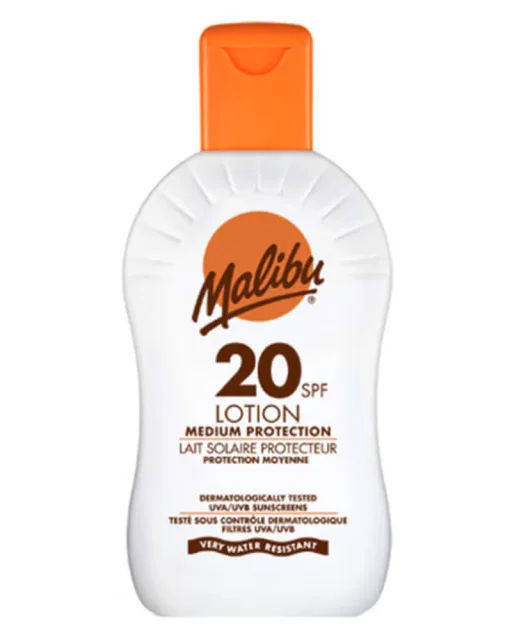 Malibu Sun Lotion SPF 20 Water Resistant (F)