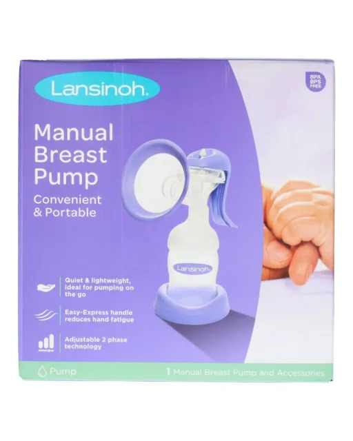 Lansinoh Manuel Brystpumpe