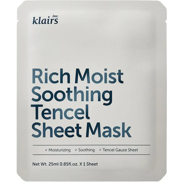Klairs Rich Moist Soothing Tencel Sheet Mask