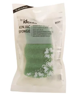 Idento Konjac Body Svamp Assorterede Farver