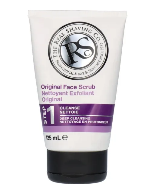 The Real Shaving Co Face Scrub Step 1