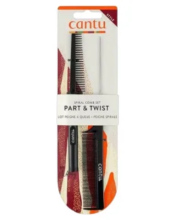 Cantu Style Part & Twist Comb Set