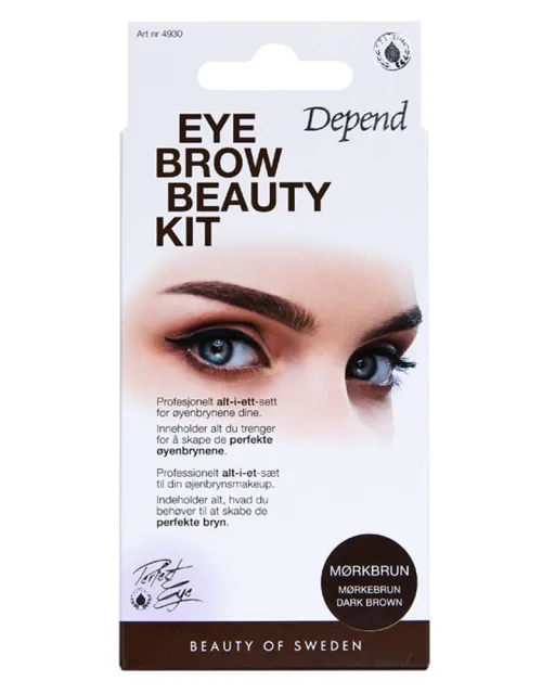 Depend Eye Brow Beauty Kit - Dark Brown Art.
