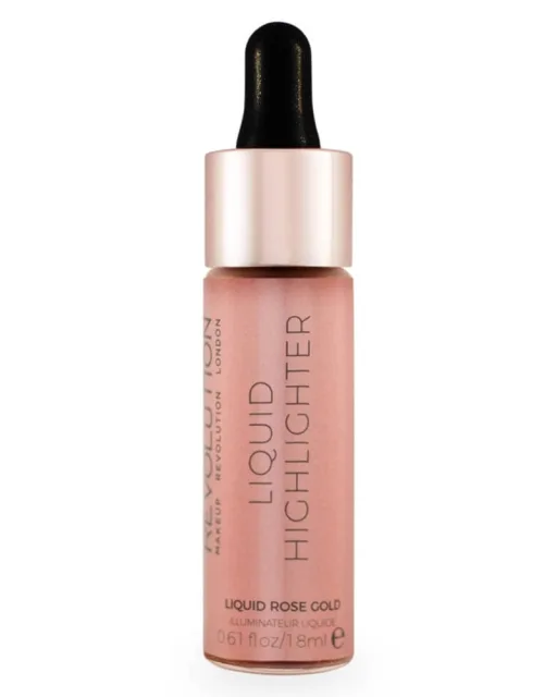 Makeup Revolution Liquid Highlighter Rose Gold