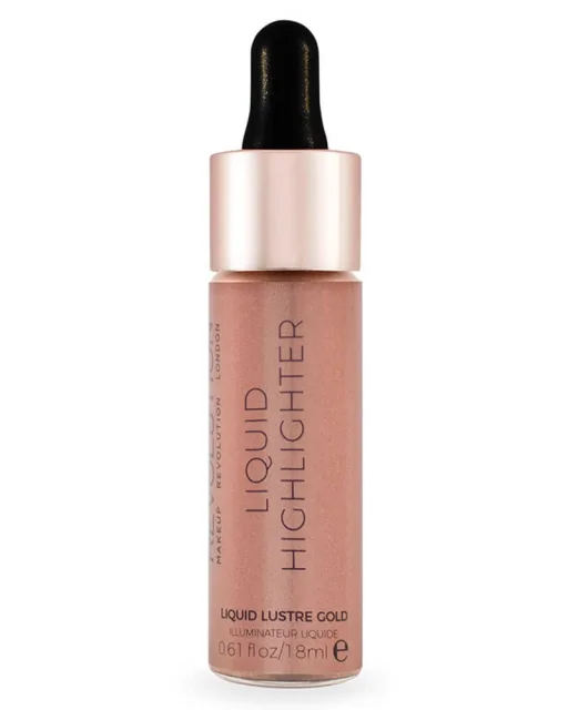 Makeup Revolution Liquid Highlighter Lustre Gold