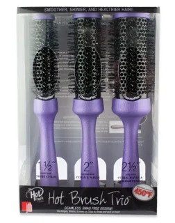 Wet Brush Hot Brush Trio Kit Purple (U)