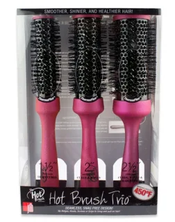 Wet Brush Hot Brush Trio Kit Dark Red (U)