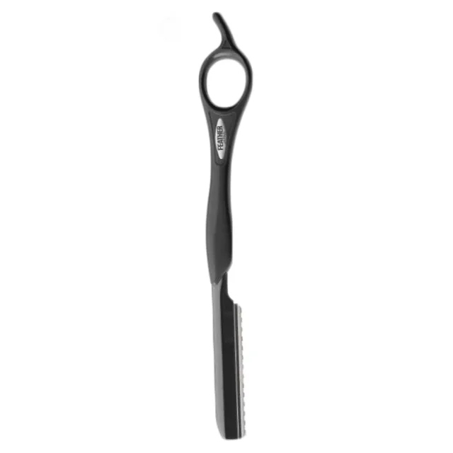 Feather Styling Razor, Sort, Titanium Edition (SR-TK)