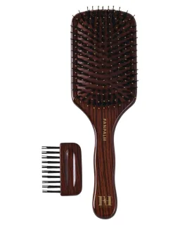 Fan Palm Boar- & Nylon Hairbrush