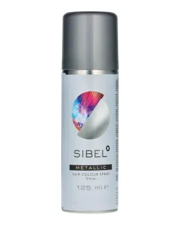 Sibel Metallic Hair Colour Spray Silver - Art P001142
