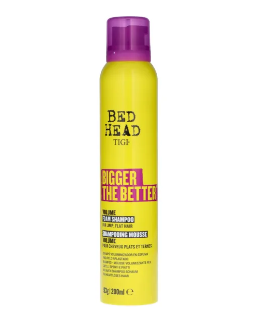 Tigi Bed Head Bigger The Better Volume Foam Shampoo