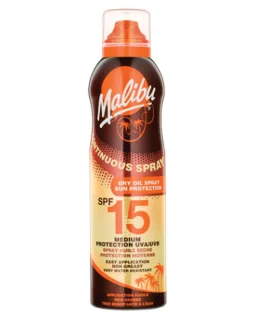 Malibu Continuous Dry Oil Sun Spray SPF 15 (U) (F)