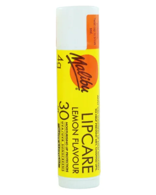 Malibu Suncare Lip Balm Lemon SPF 30 (F)