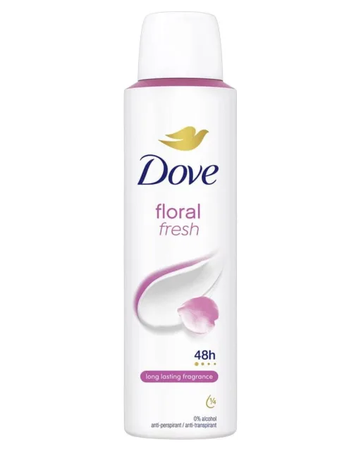 Dove 48h Floral Fresh Antiperspirant Deodorant Spray