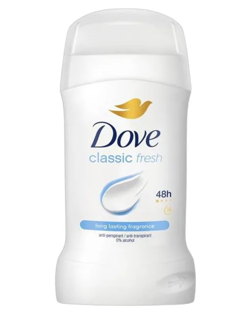 Dove Deodorant Stick Classic Fresh