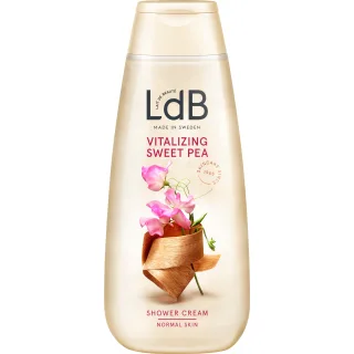 LdB Vitalizing Sweet Pea Shower Cream