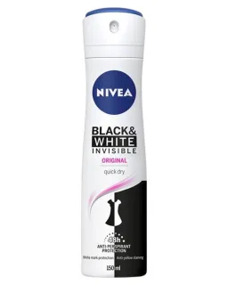 Nivea Black & White Invisible Anti-Perspirant Deodorant Spray