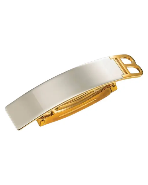 Balmain Barrette Pour Cheveux Medium Silver/Gold