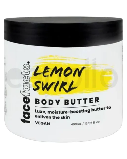 Face Facts Body Butter – Lemon Swirl
