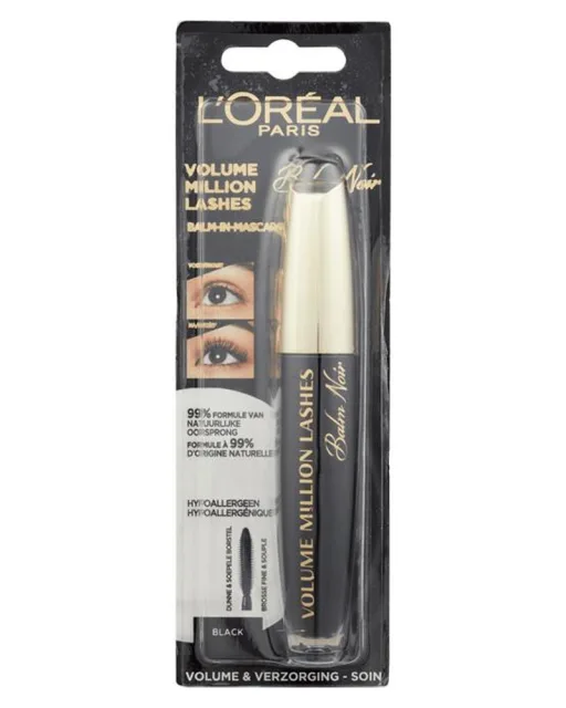 Loreal L'oréal Paris Volume Million Lashes Balm Noir Mascara Black