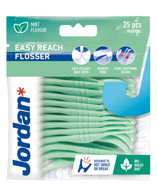 Jordan Dental Stick Thin 2-pack