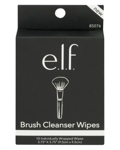 e.l.f. Brush Cleanser Wipes (85076) (U)