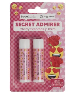 Face Facts x JoyPixels Lip Balms — Secret Admirer