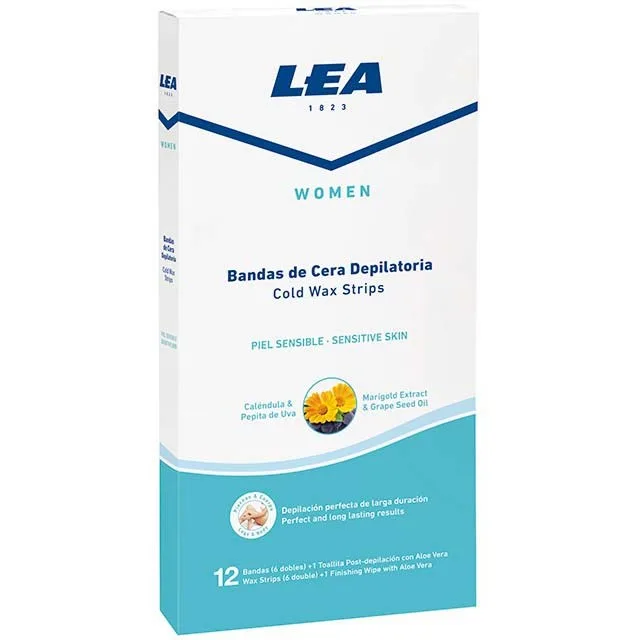LEA Women Women Cold Wax Depilatory Strips