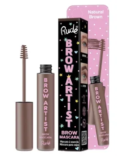 Rude Cosmetics Brow Artist Brow Mascara Natural Brown