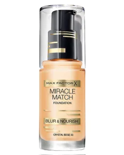 Max Factor Miracle Match Foundation Crystal Beige