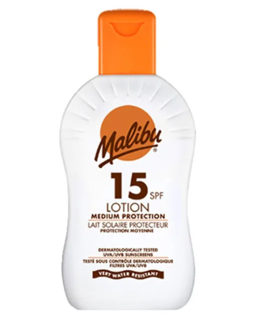 Malibu Sun Lotion SPF 15 (F)