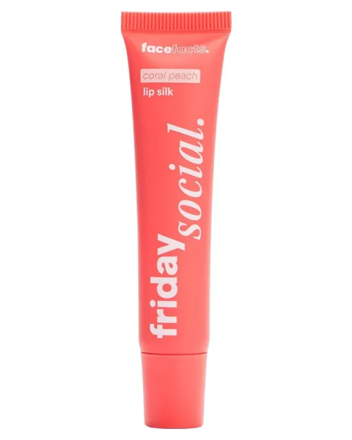 Face Facts Lip Silk Coral Peach