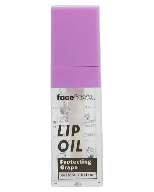 Face Facts Tinted Skincare Lip Oil – Protecting Grape