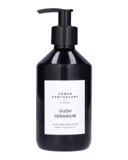 Urban Apothecary Oudh Geranium Luxury Hand & Body Lotion