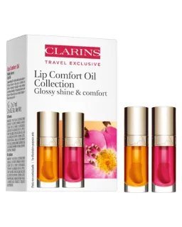 Clarins Lip Comfort Oil Collection Lip Oil Duo (Honey