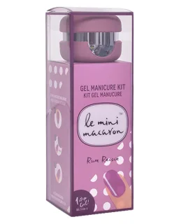 Le Mini Macaron Gel Manicure Kit Rum Raisin