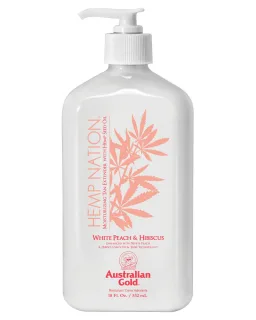 Australian Gold Hemp Nation White Peach & Hibiscus Moisturizer